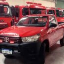 Bomberos Voluntarios de Mercedes incorporan una nueva camioneta