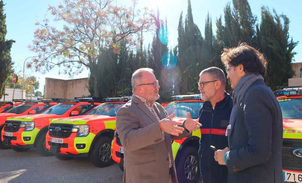 El Consorcio Provincial incorpora siete nuevos vehículos para bomberos