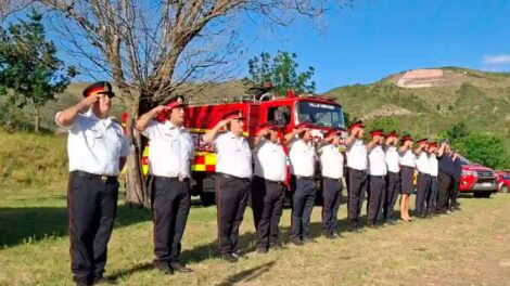 Bomberos de Valle Hermoso celebró sus 25 años de historia