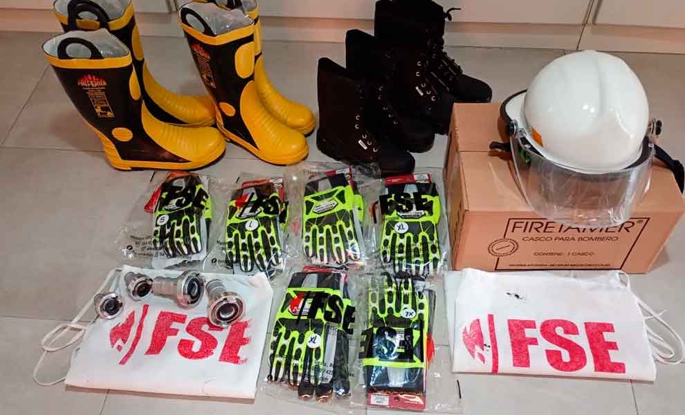 Sacanta: Bomberos incorporaron nuevo equipamiento