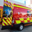 Bomberos estrena la primera ambulancia 100 % eléctrica