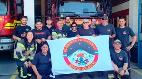 Bomberos de Junín de los Andes participaron de un seminario internacional