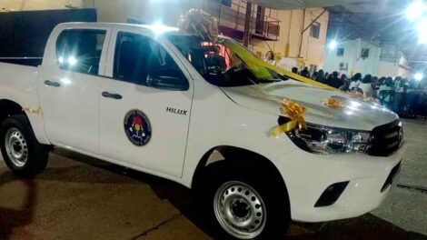 Presentación de la nueva unidad de Bomberos Voluntarios de Villaguay