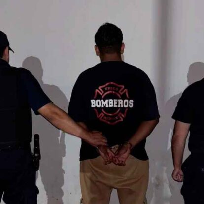 La Policía demoró a un sujeto por el incendio del cuartel de Bomberos de Unión