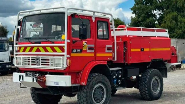 La nueva unidad de Bomberos ya está en Argentina