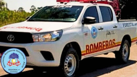 Alicia: Bomberos Voluntarios incorporan una nueva camioneta
