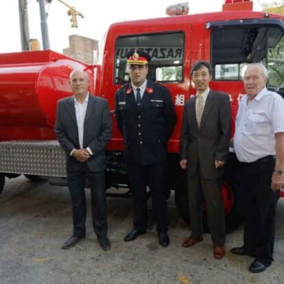 Bomberos Voluntarios de Berazategui conmemoraron su 77° aniversario