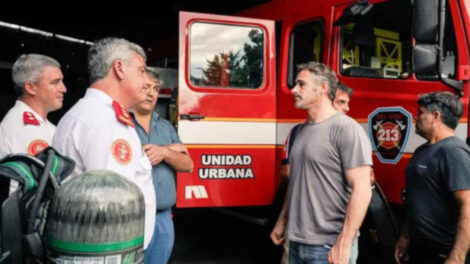 Inauguran el nuevo destacamento de Bomberos de Del Viso