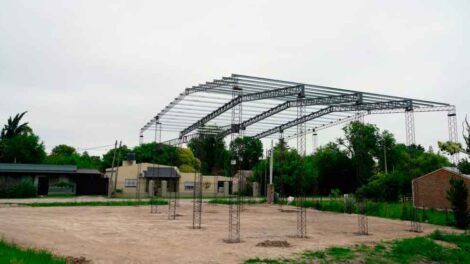 Concluyó la primera etapa del nuevo Destacamento de Bomberos