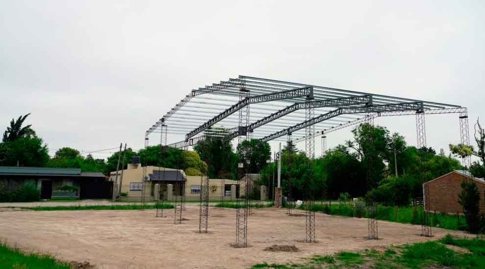 Concluyó la primera etapa del nuevo Destacamento de Bomberos