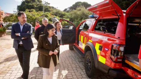 Nuevo vehículo para el parque móvil de los Bomberos de Las Palmas