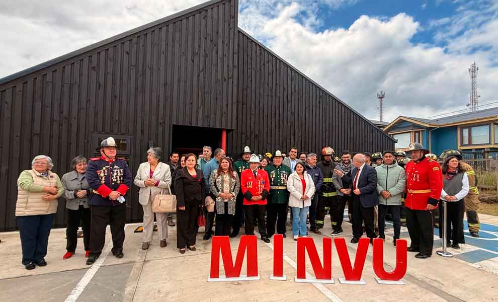 Bomberos de Chonchi ya disfrutan de un espacio multiuso