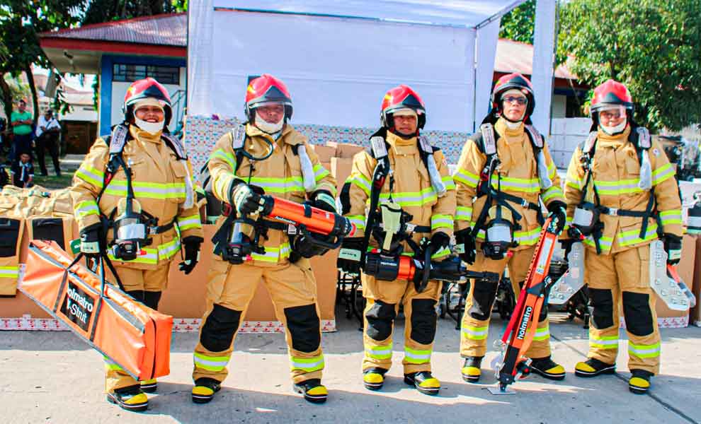 Histórico equipamiento fortalece a los Bomberos Voluntarios de la región