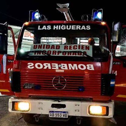 Bomberos Voluntarios de Las Higueras celebró su 17º aniversario
