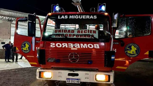 Bomberos Voluntarios de Las Higueras celebró su 17º aniversario
