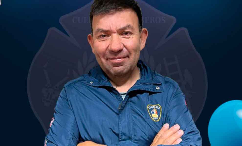 Muere comandante de Bomberos de Litueche mientras combatía incendio