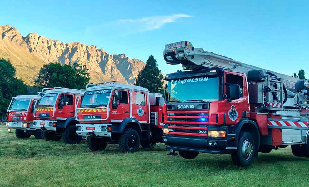 Los Bomberos de El Bolsón recibieron nuevos móviles adquiridos