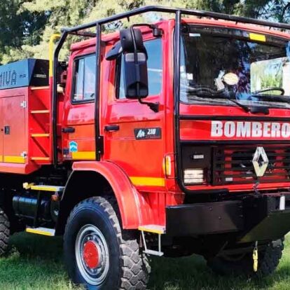 Bomberos presentaron su nueva Unidad Forestal 4×4
