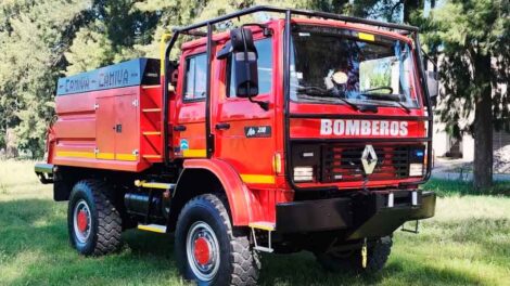 Bomberos presentaron su nueva Unidad Forestal 4×4