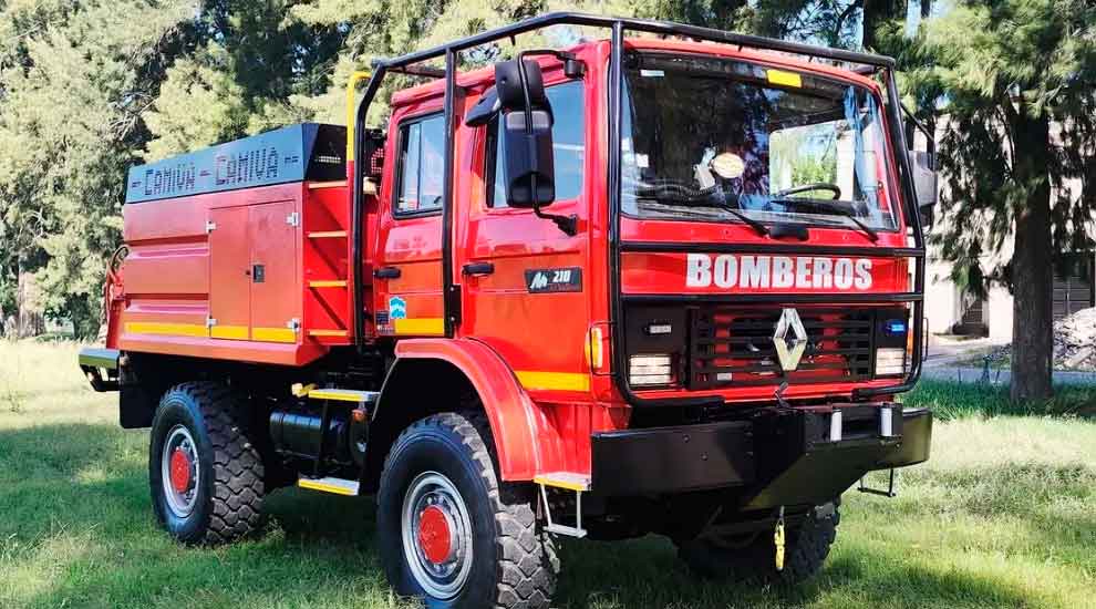 Bomberos presentaron su nueva Unidad Forestal 4×4