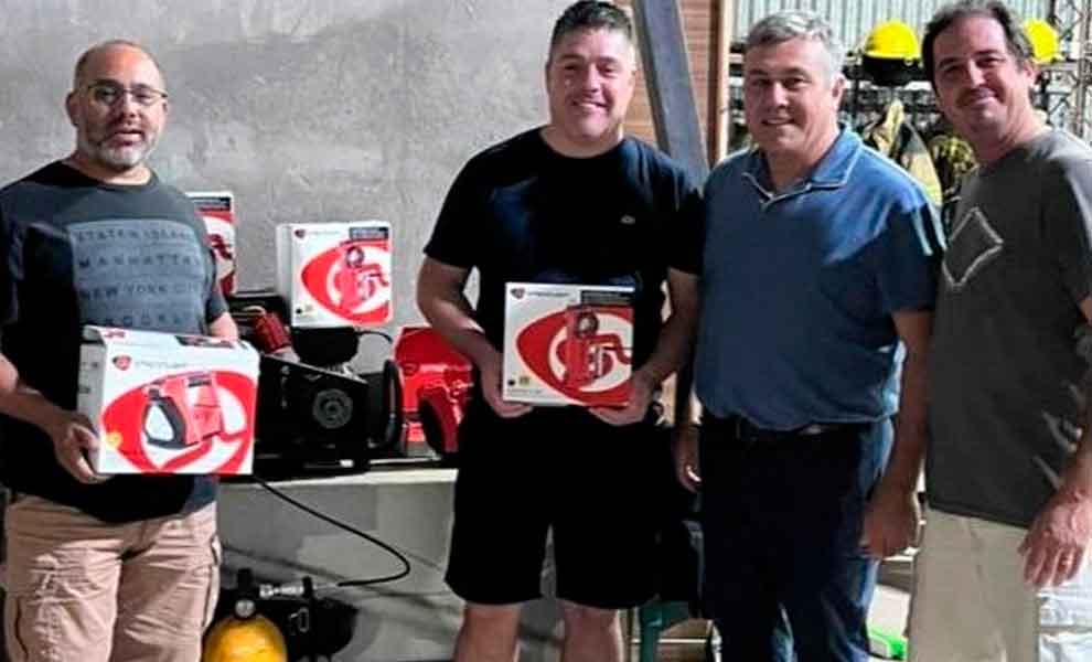 Bomberos Voluntarios de Timbúes sumaron equipamiento