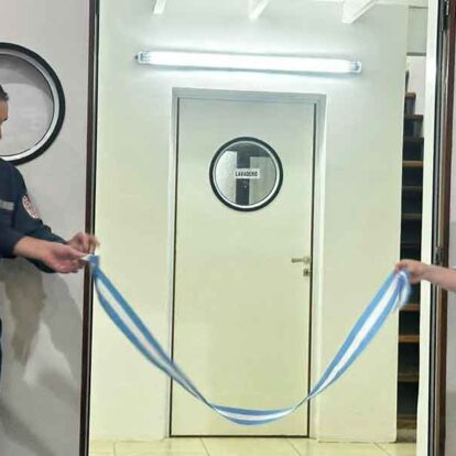 Bomberos Voluntarios inauguró ampliaciones en el Cuartel Central