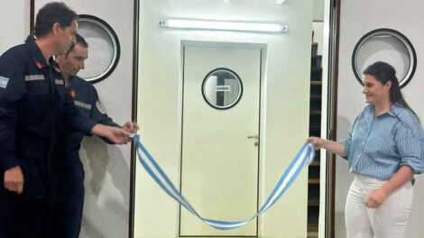 Bomberos Voluntarios inauguró ampliaciones en el Cuartel Central