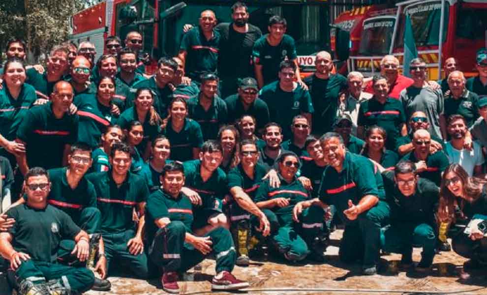 Inauguraron la ampliación del parque automotor de los Bomberos