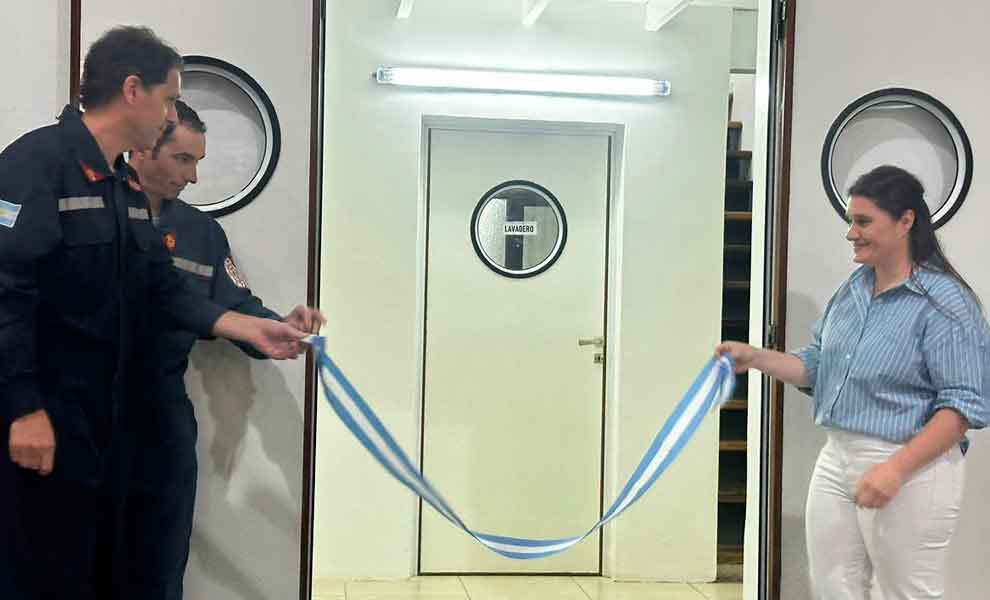 Bomberos Voluntarios inauguró ampliaciones en el Cuartel Central