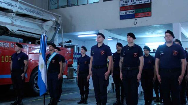 La Estación VII de Bomberos de Flores conmemoró su 120 aniversario