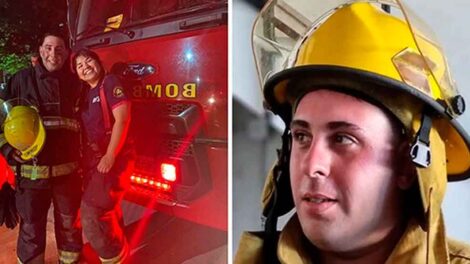 La vocación de bombero que marcó la vida de Matías Di Paolo