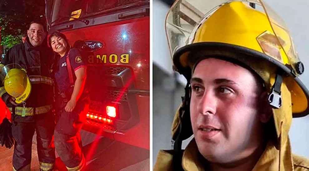 La vocación de bombero que marcó la vida de Matías Di Paolo