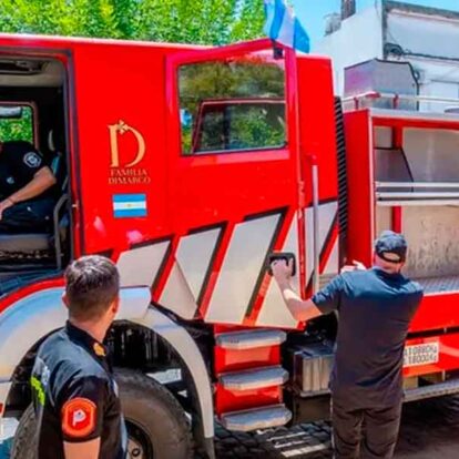 Bomberos de Junín incorporó una nueva autobomba forestal