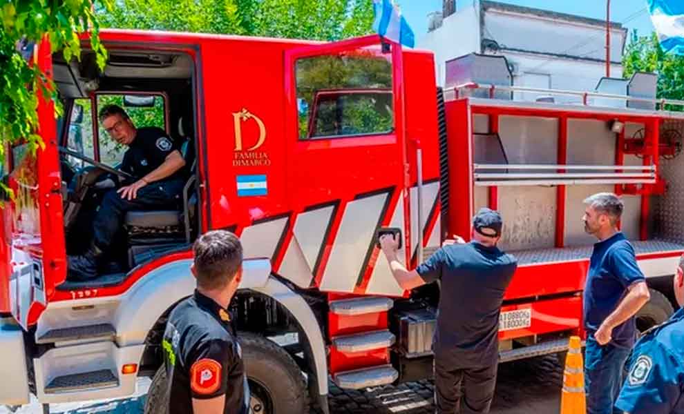 Bomberos de Junín incorporó una nueva autobomba forestal