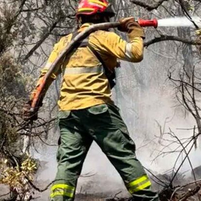 Bomberos de Córdoba ya combaten el fuego en Chubut