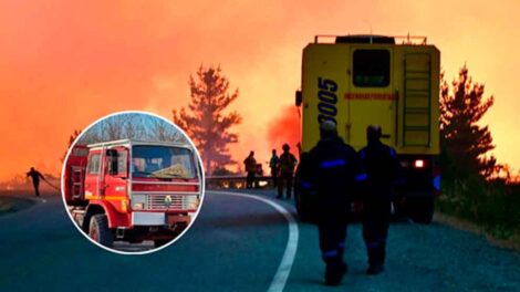 Bomberos de El Hoyo impulsan una colecta para adquirir un camión forestal