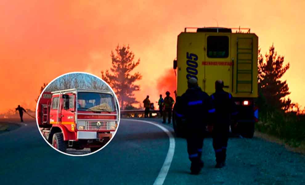 Bomberos de El Hoyo impulsan una colecta para adquirir un camión forestal