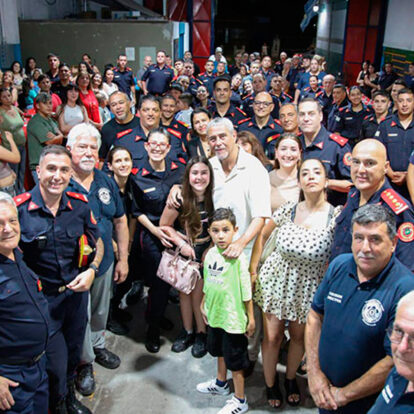 Inauguraron la remodelación integral del Cuartel de Bomberos de Dominico Wilde