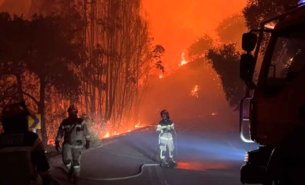 Ian Villa: El bombero que se volvió pirómano en Chile