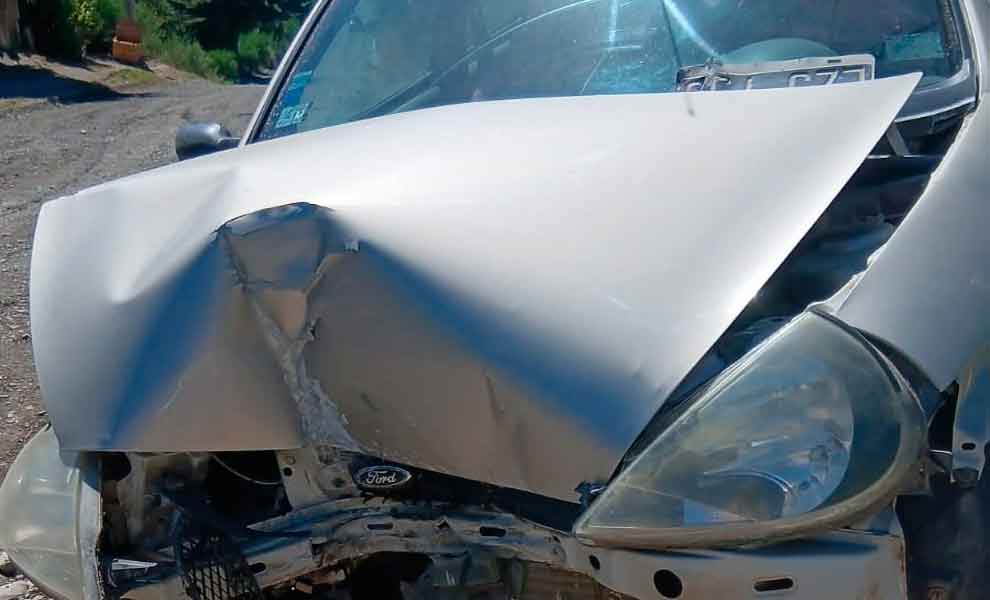 Bombero protagonizó un violento accidente cuando se dirigía a una emergencia