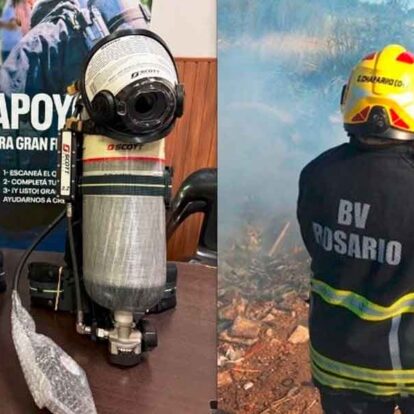 Bomberos Voluntarios de Rosario sumaron equipamiento