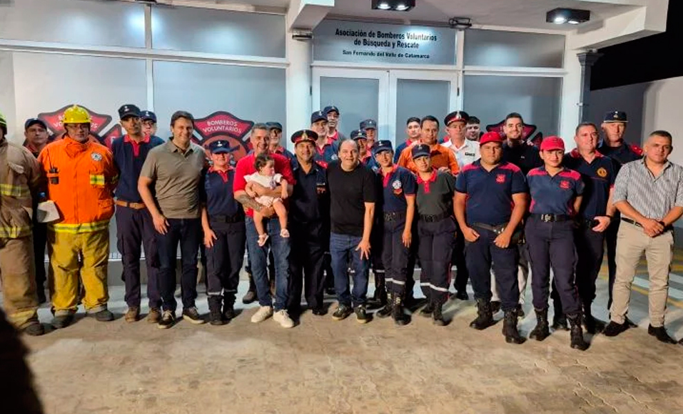 Acto Inauguración de la nueva sede de Los Bomberos voluntarios
