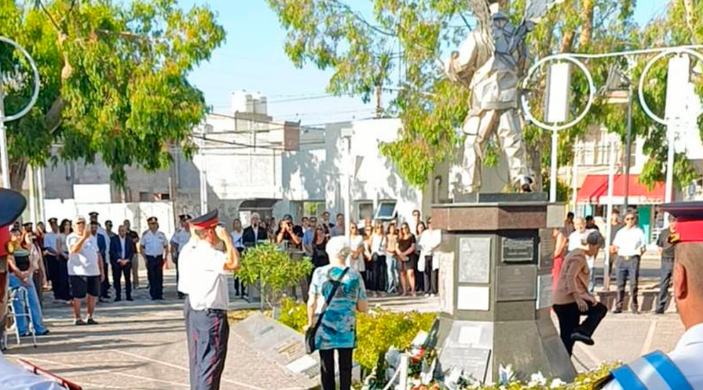 Puerto Madryn recordó a los 25 bomberos voluntarios fallecidos