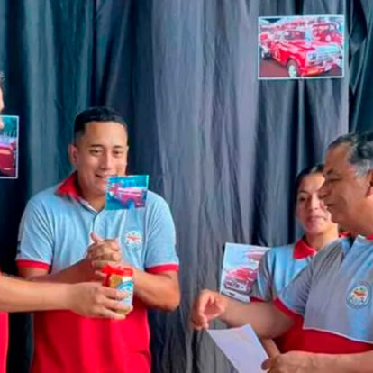 Bomberos Voluntarios de Wanda celebraron su 40º aniversario