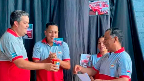 Bomberos Voluntarios de Wanda celebraron su 40º aniversario