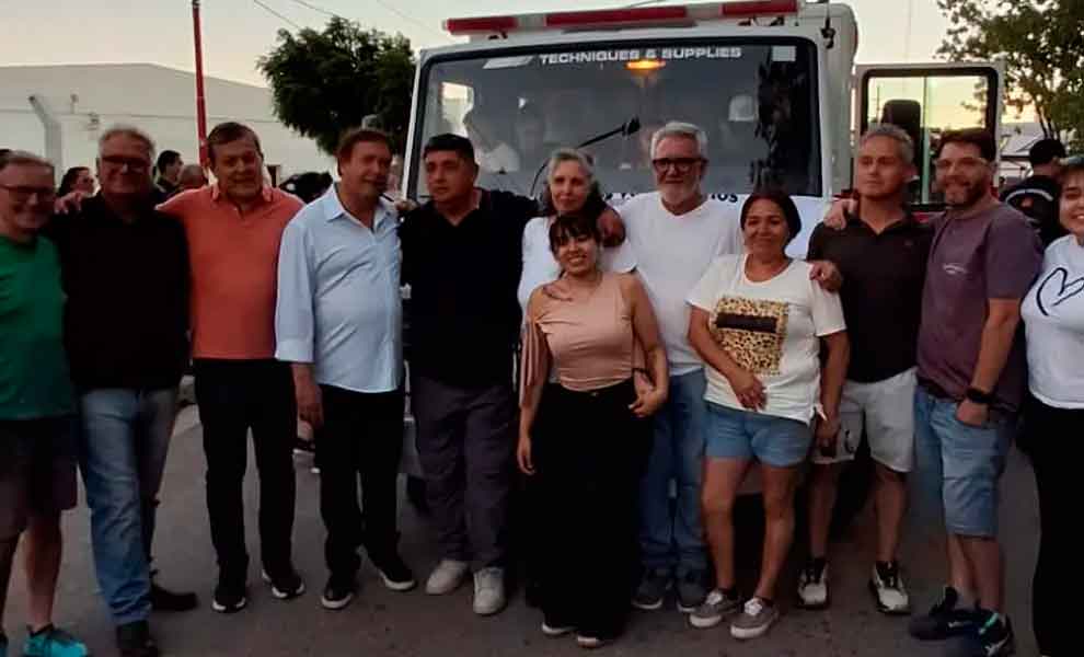 Campo Grande ya tiene su primera autobomba para los Bomberos