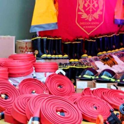 Bomberos Zapadores de Rosario con nuevos equipos