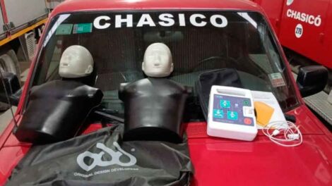 Los Bomberos Voluntarios de Chasicó se siguen equipando