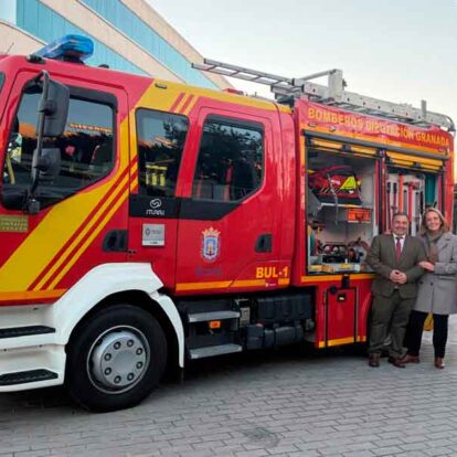 El Parque de Bomberos de Motril con nuevo vehículo
