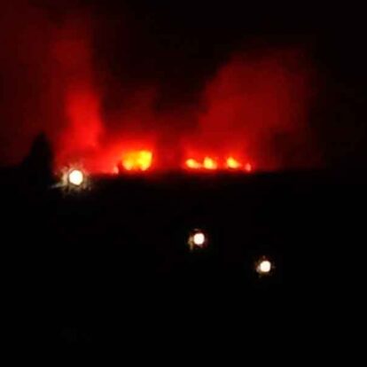 Incendios forestales en Chubut: llegó la lluvia